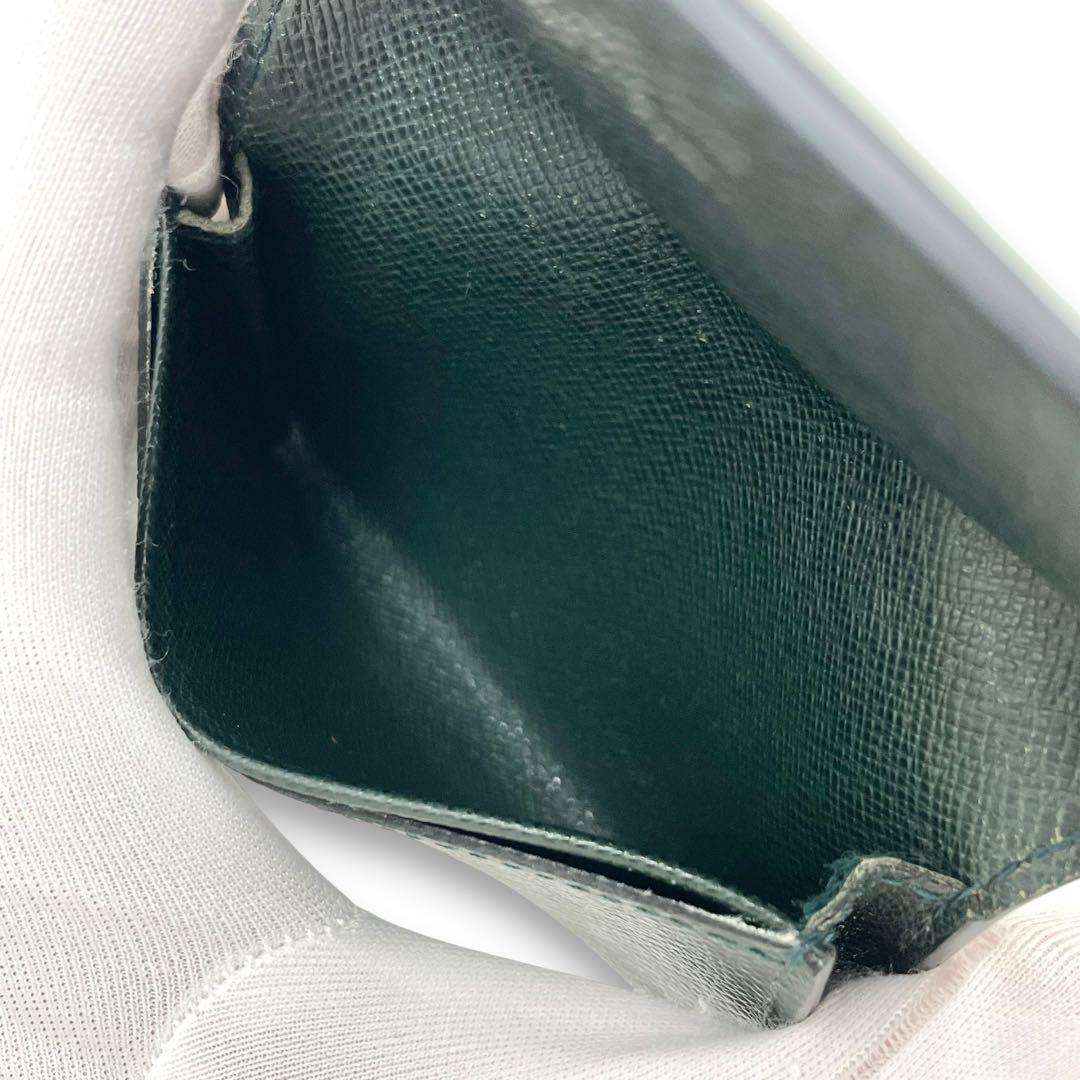 ルイヴィトン カードケース 名刺入れ タイガ エピセア グリーン アンヴェロップ