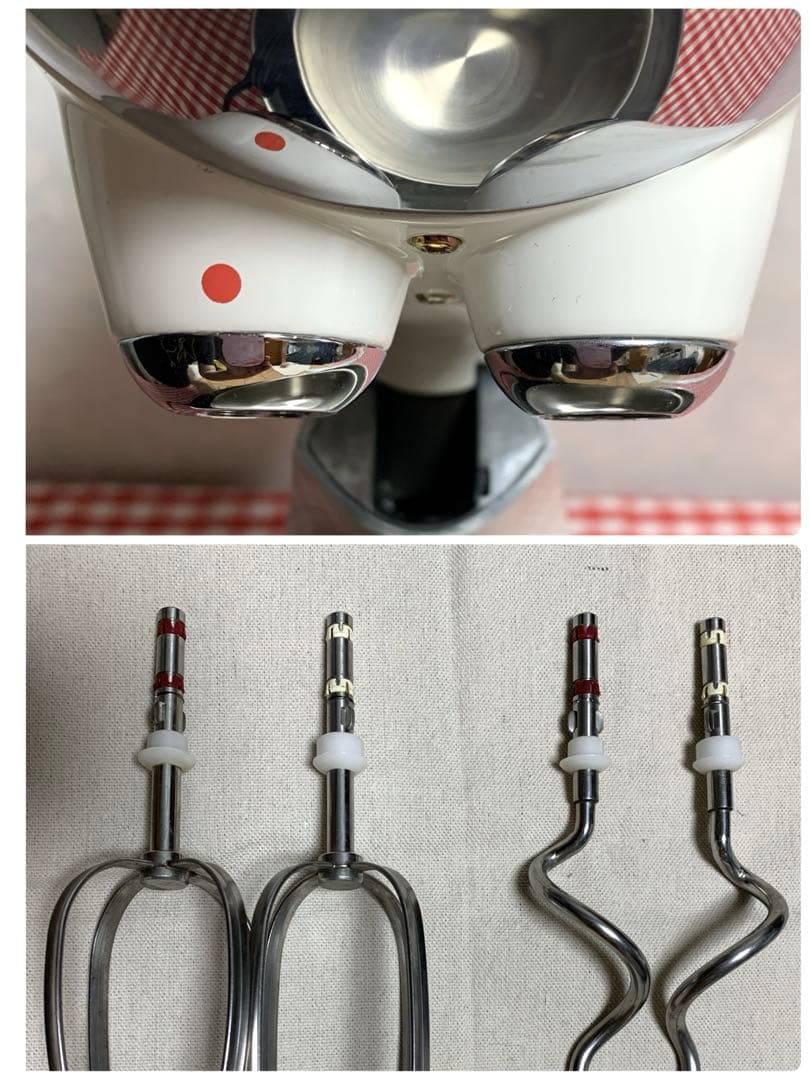 未使用⭐︎エレクトロラックス　ミックスマスター　スタンドミキサー　白　ESM945