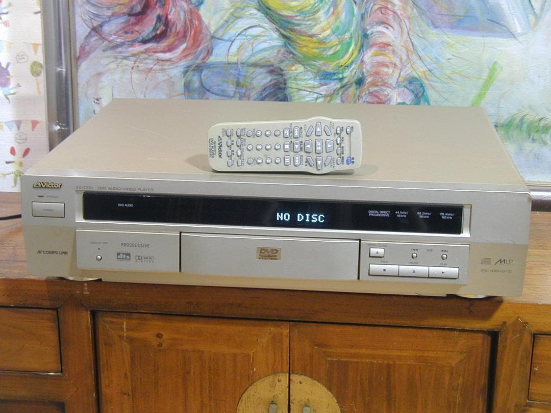 ★Victor　XV-D721 DVDオーディオプレーヤーです。ビクター