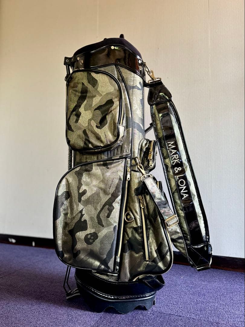 ★マーク&ロナ★超希少★メタリックカモ★キャディバッグ★オマケ多数★フルセット