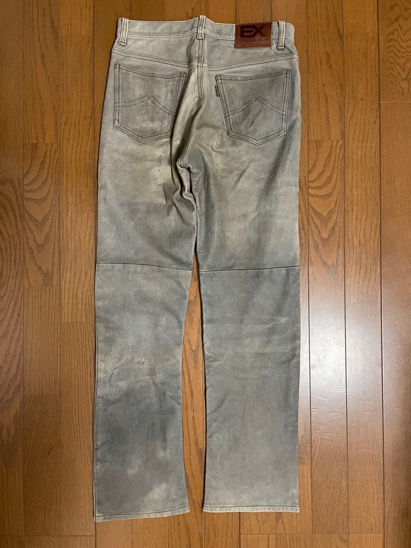 KUSHITANI レザー エクスプローラージーンズ 31 クシタニ