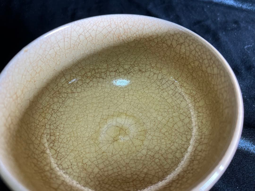 明治初期 薩摩焼 陶弘山製　煎茶道具★希少★115x70mm現状品のみ