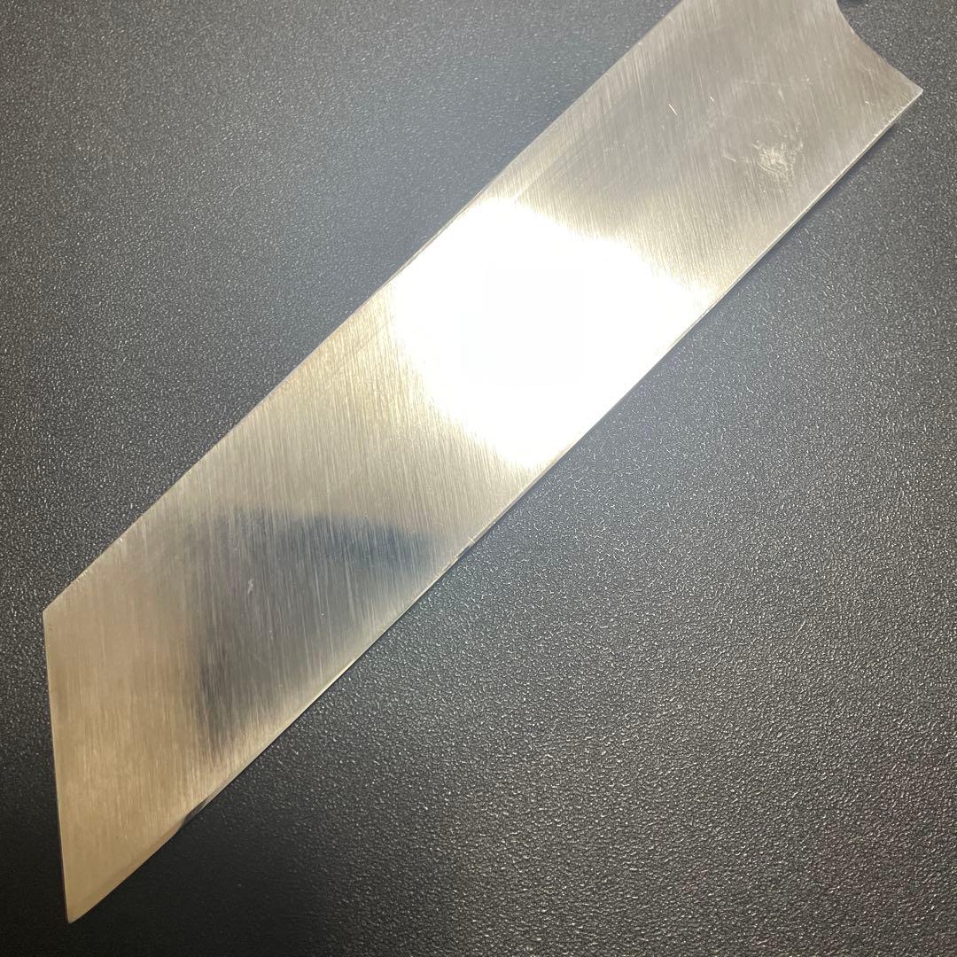 スケナリ　佑成　本焼　むきもの　6寸　刃渡り　181mm 黒檀八角柄　白一