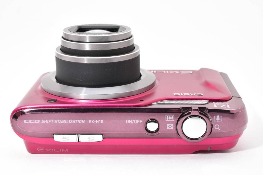 極美品 カシオ　CASIO EXILIM EX-H10 ピンク ＃A364