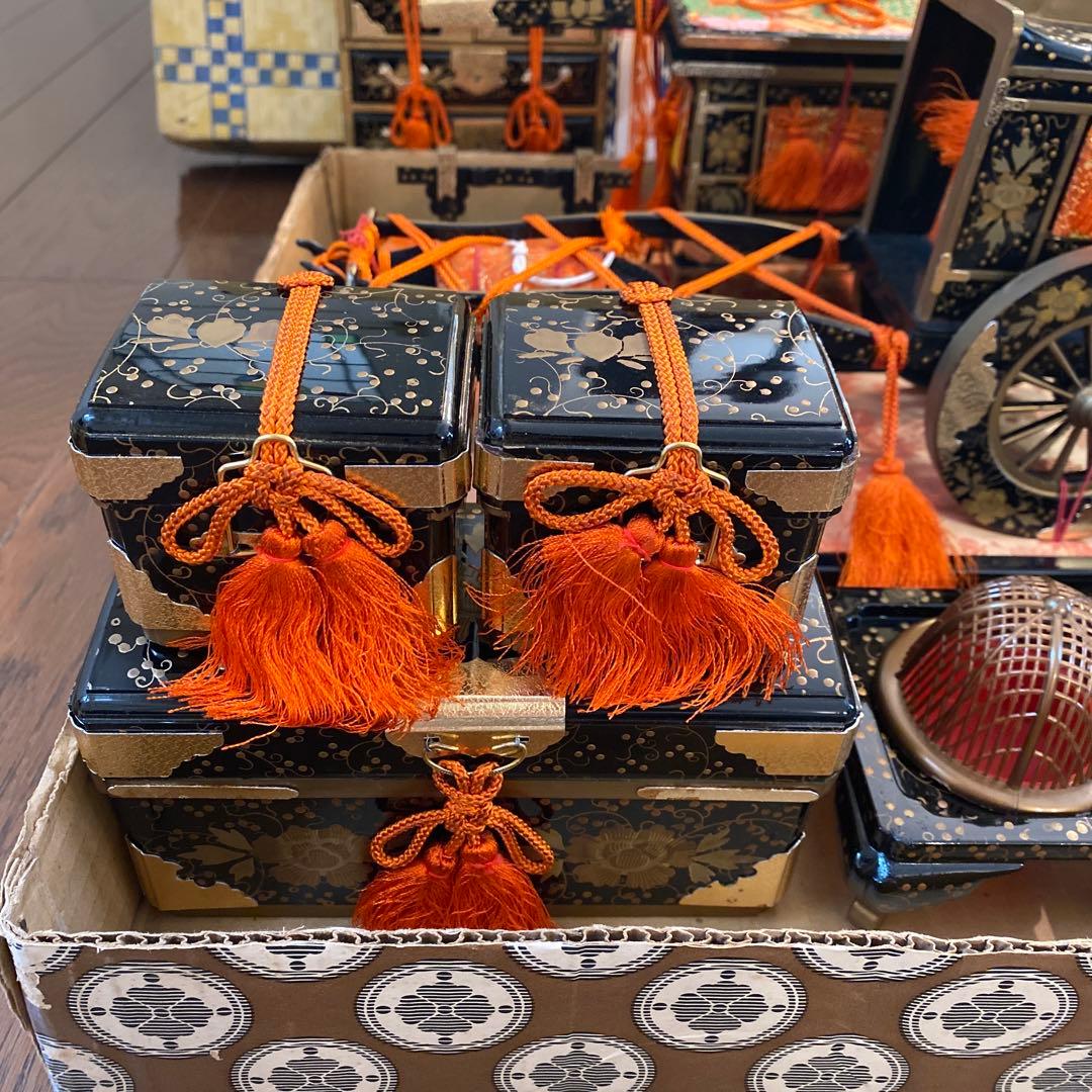 雛人形 お道具 段飾り 昭和45年 昭和 昭和レトロ ひな祭り 桃の節句