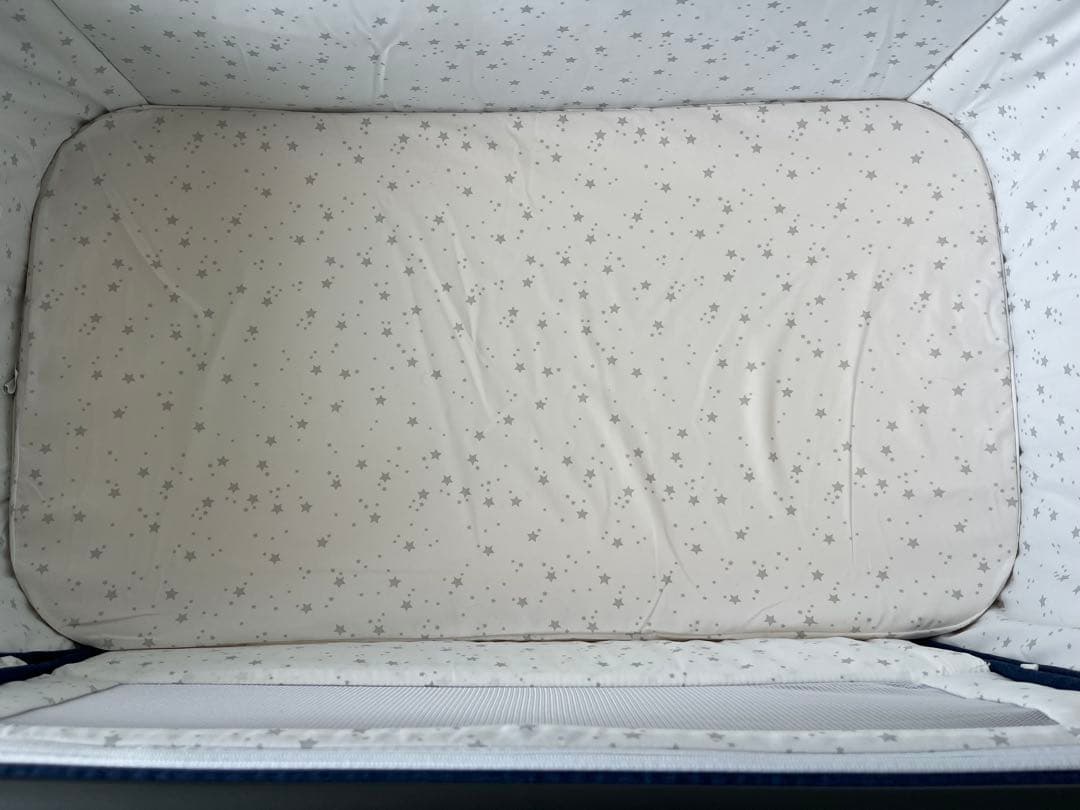 Nijakise ベビーベッド HZDM ブルー