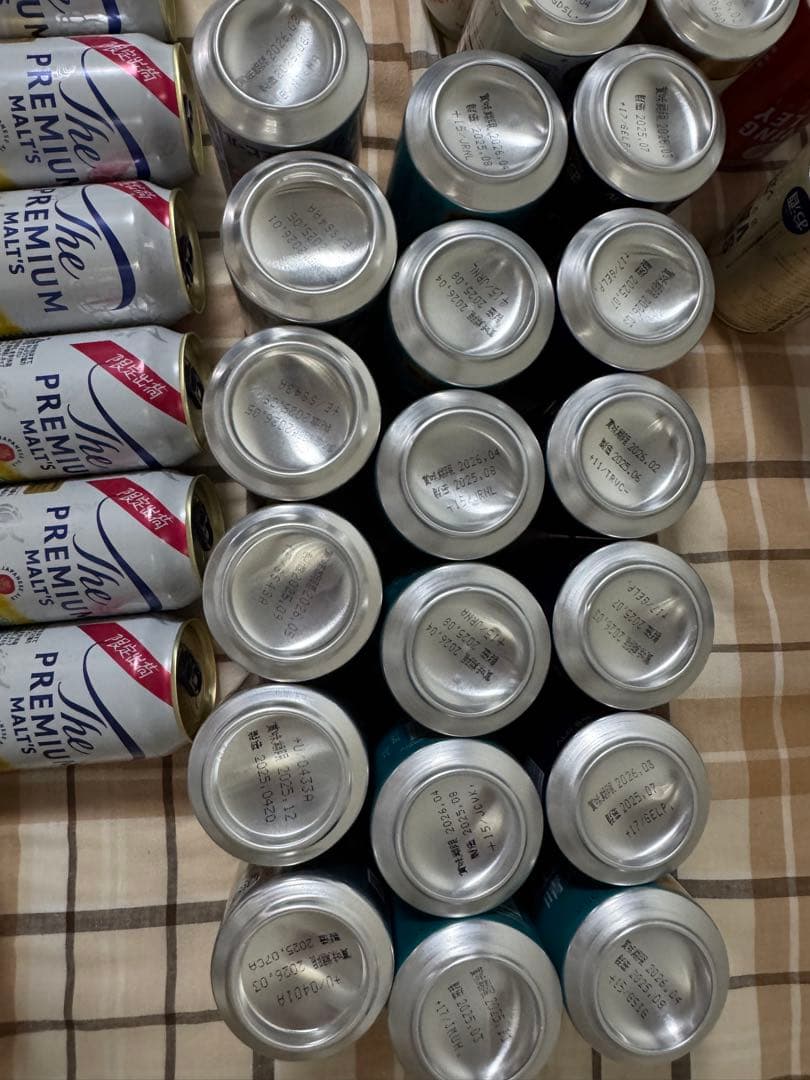 プレモル、一番搾りなどビール詰め合わせ　48本