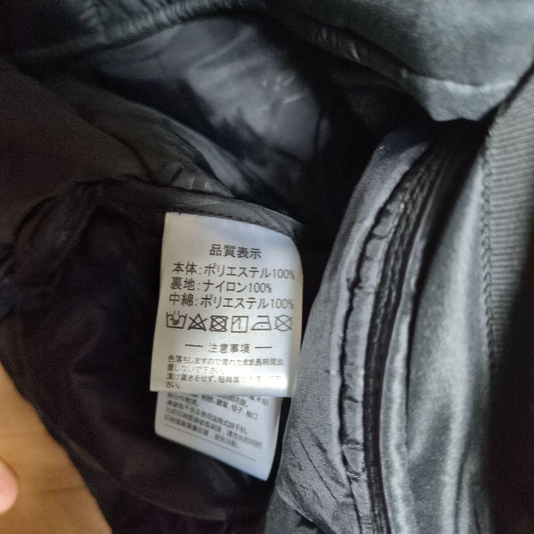 アスレタ　ベンチコート　ロングコート　ブラック　Ｍ　迷彩　カモフラ