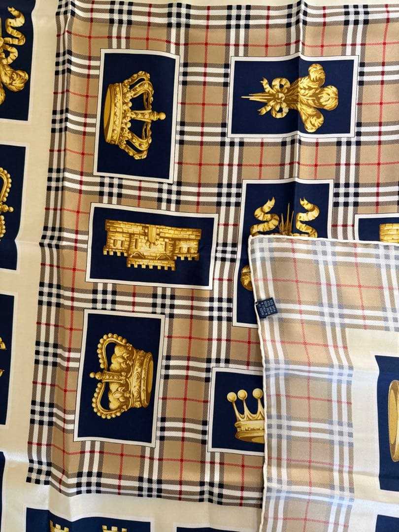 Burberrys ヴィンテージ スカーフ シルク製