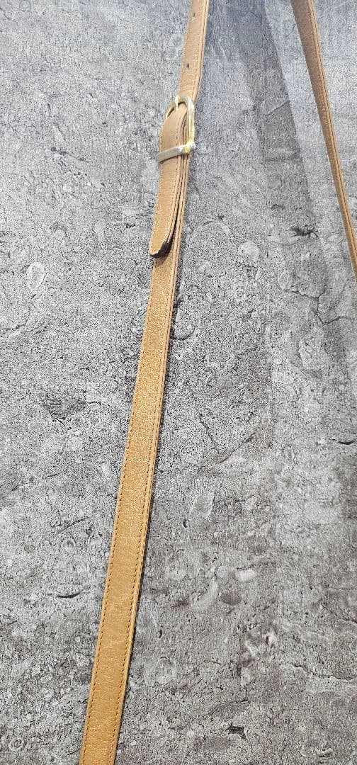 OLD CELINE オールドセリーヌ ショルダーバッグ 本革 レトロ ブラウン