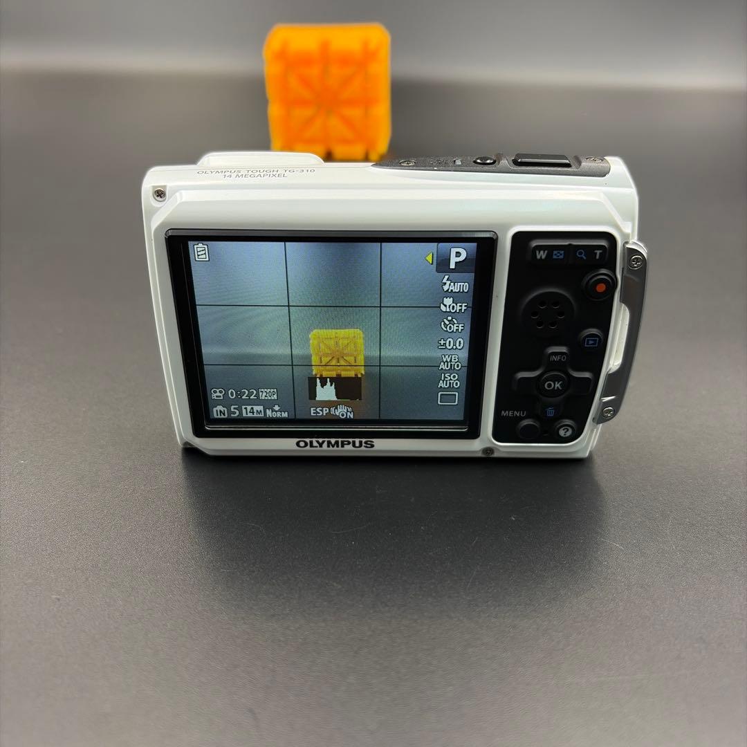 Olympus Tough TG-310 ホワイト デジタルカメラ オリンパス