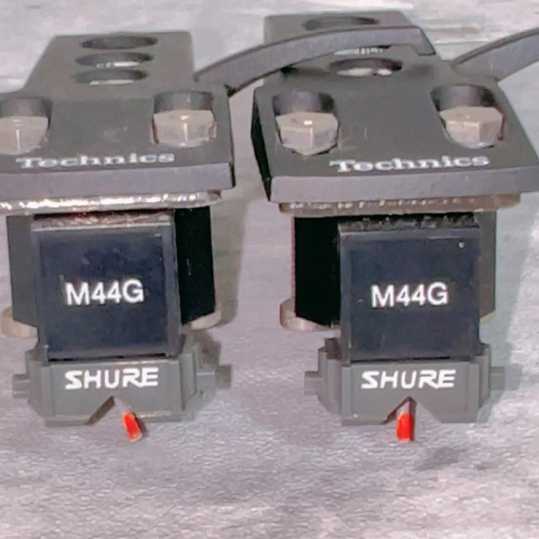 SHURE シュア ヘッドシェル M44G カートリッジ テクニクス