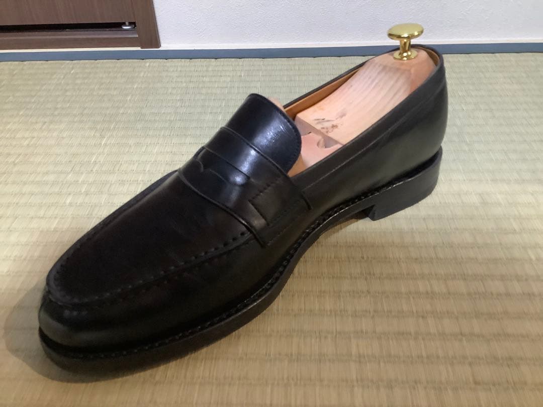 Jalan Sriwijaya 黒ローファー 98589 サイズ9