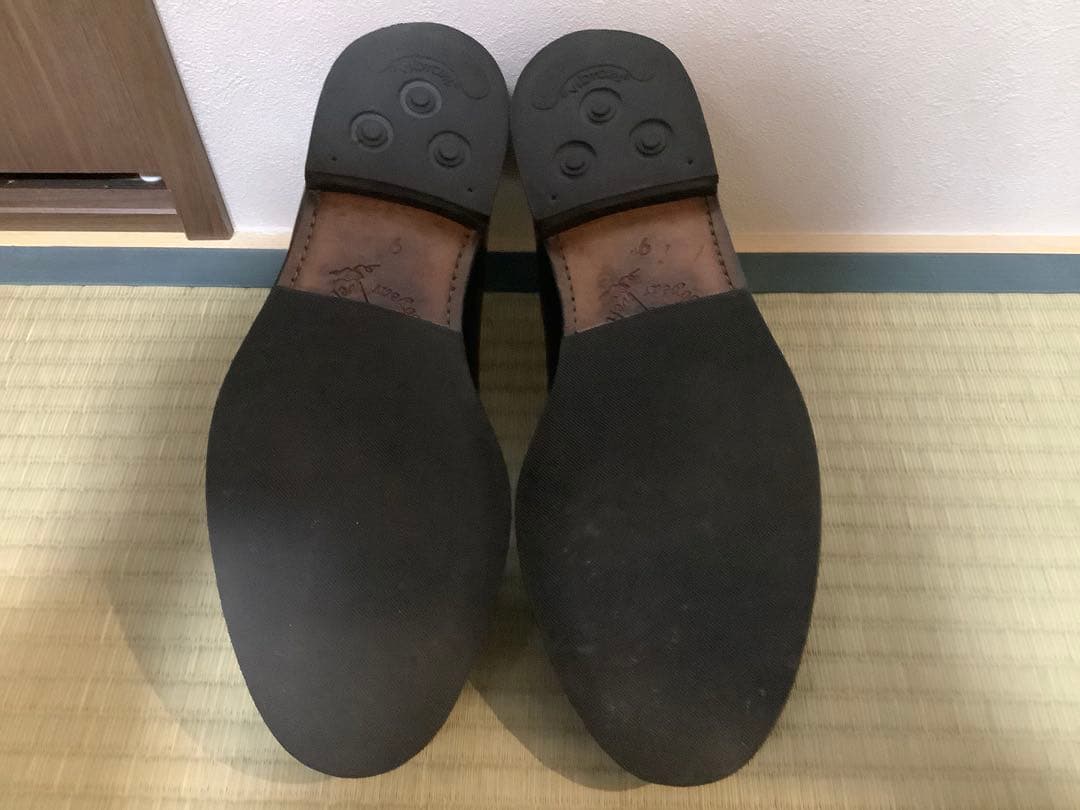 Jalan Sriwijaya 黒ローファー 98589 サイズ9