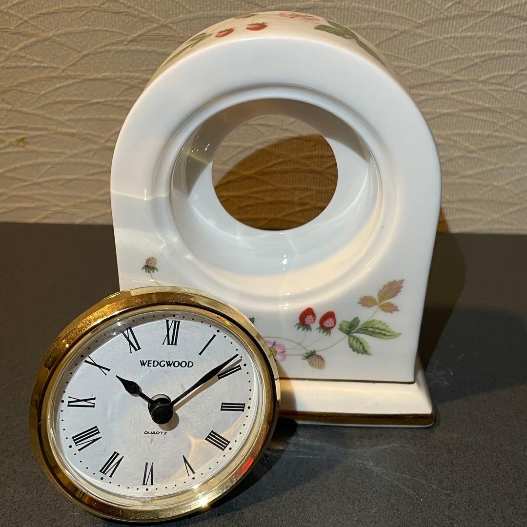  置き時計 ヴィンテージ ワイルドストロベリー 時計 取り外し可