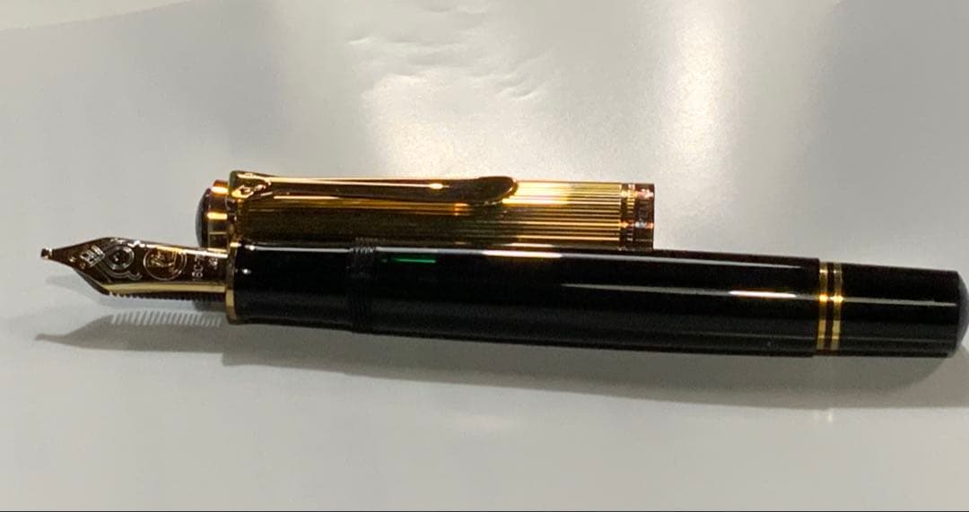 Pelikan M1000 金キャップ(925銀) PF印　3B