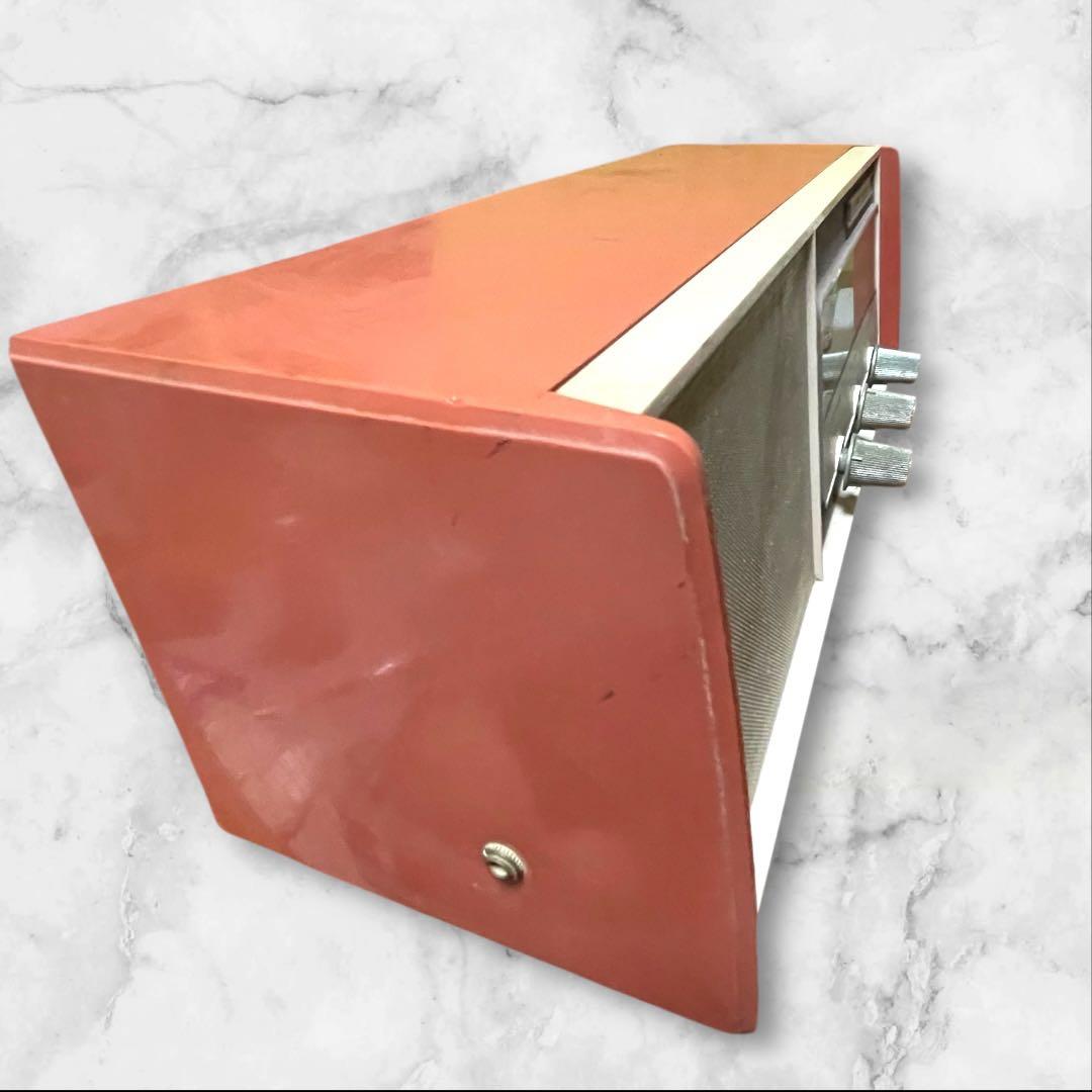 昭和レトロ　1963年　ナショナル パナソニック RE-250 真空管ラジオ