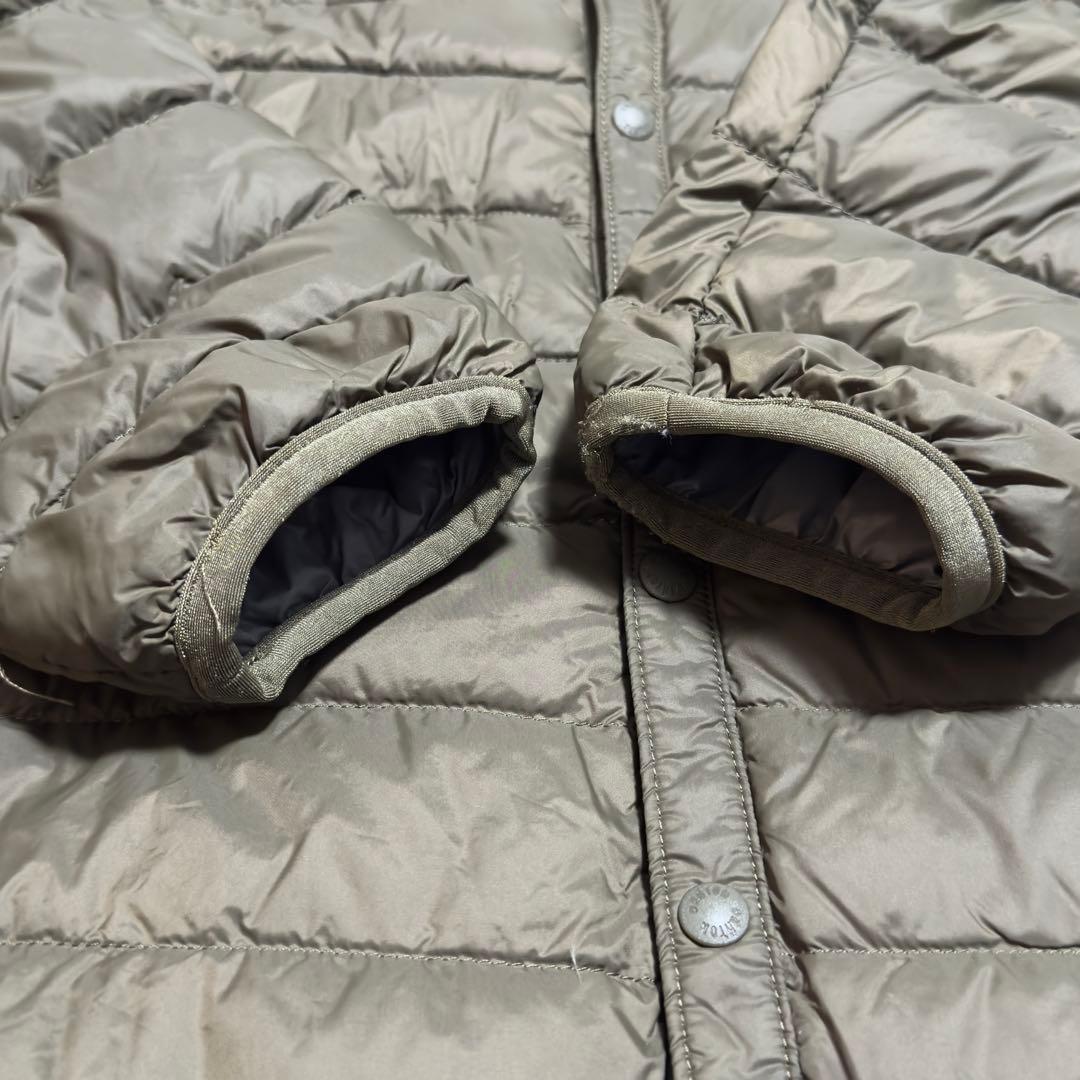 DANTON インナーダウンジャケット サイズ38 オリーブ