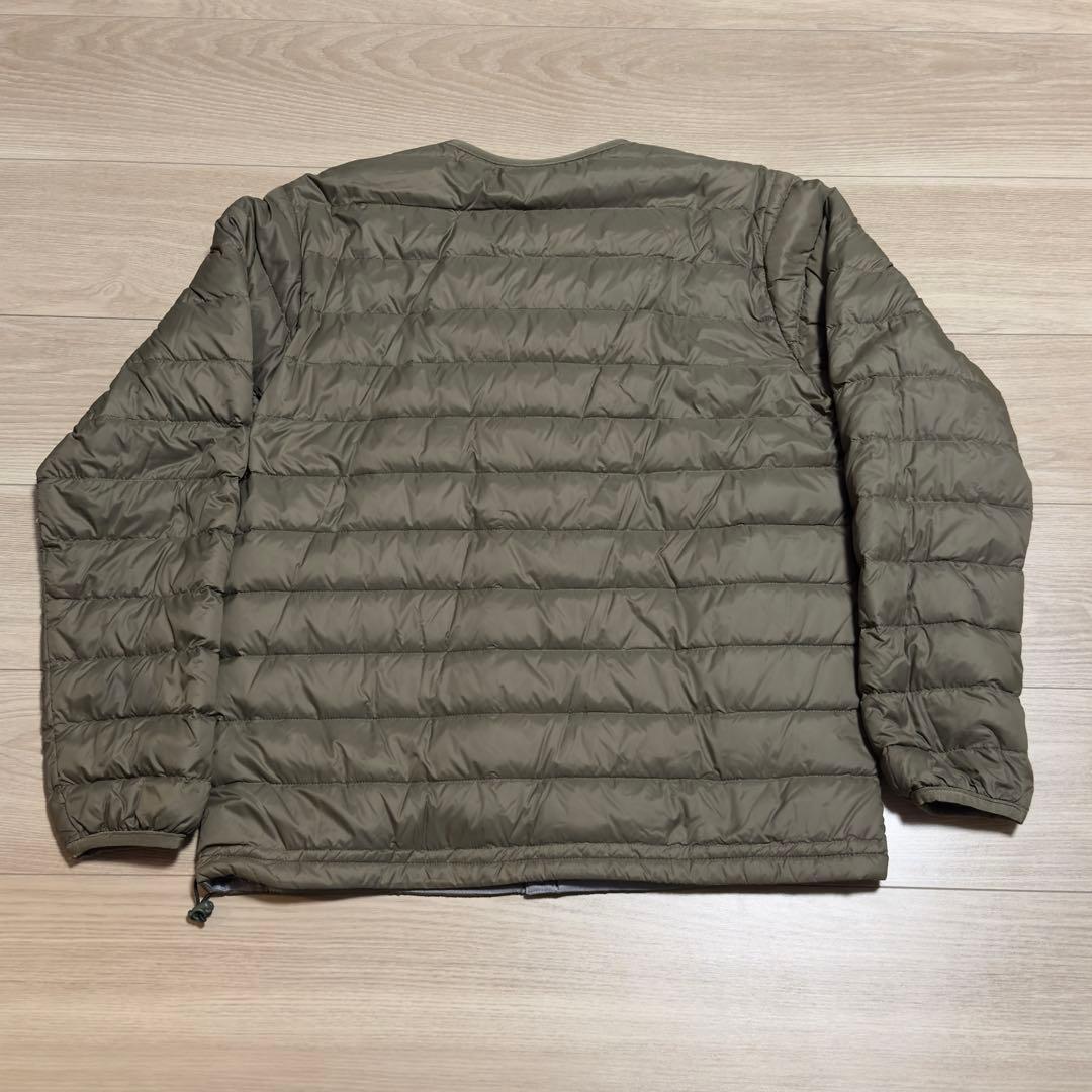 DANTON インナーダウンジャケット サイズ38 オリーブ