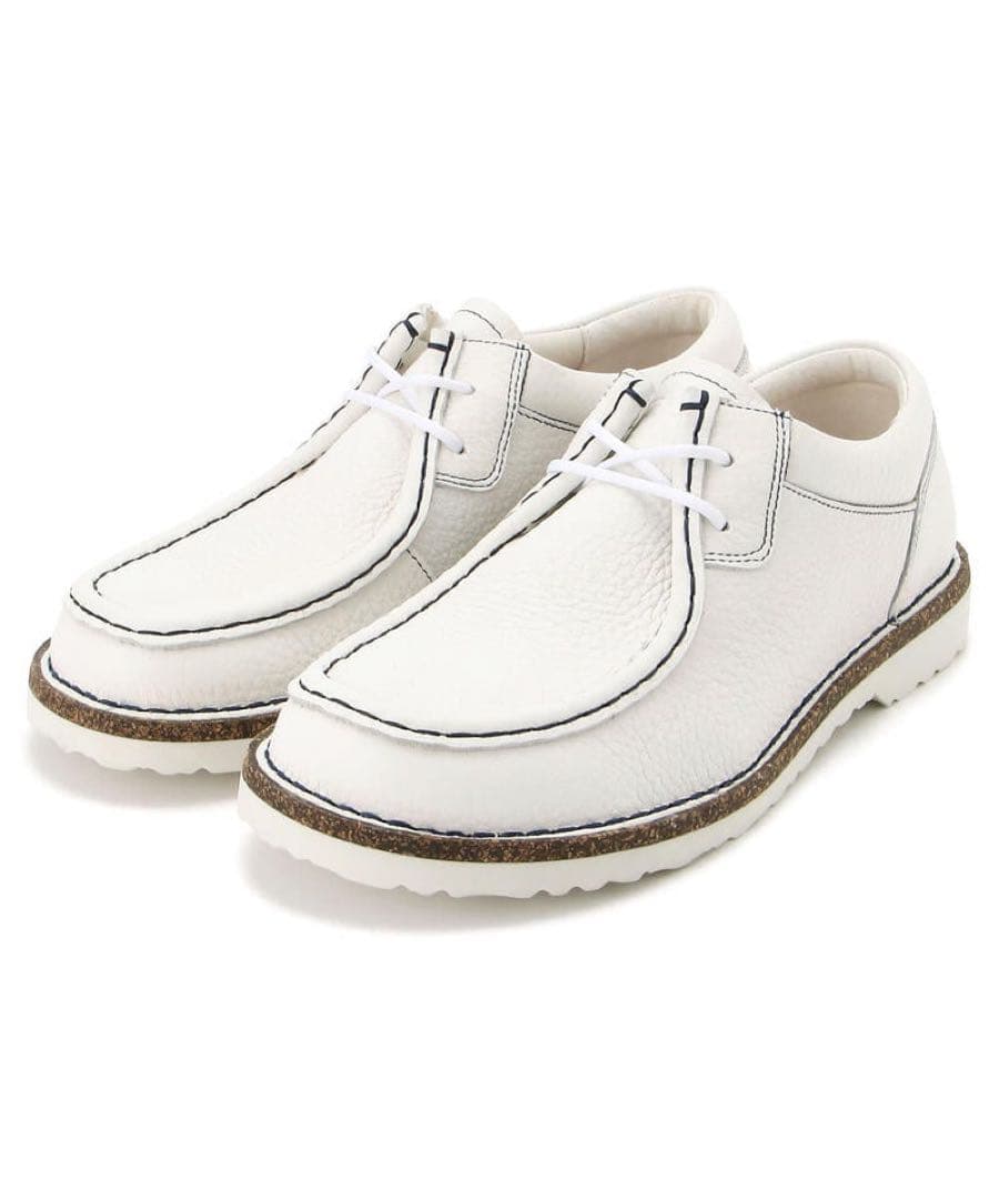 ビルケンシュトック　パサデナ　ホワイト　40 革靴　ギルフォード