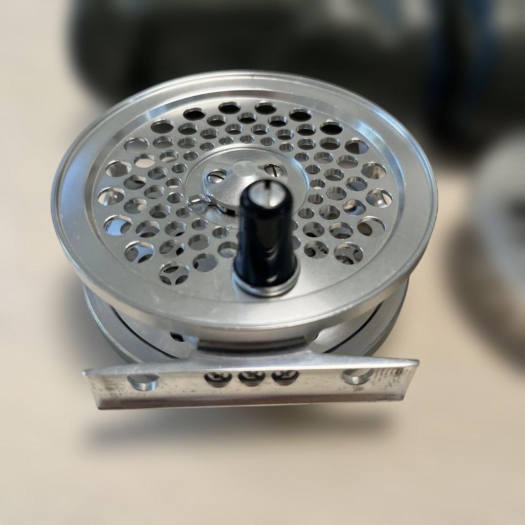 SUSSEX 56 フライリール アルミ製 替スプール付