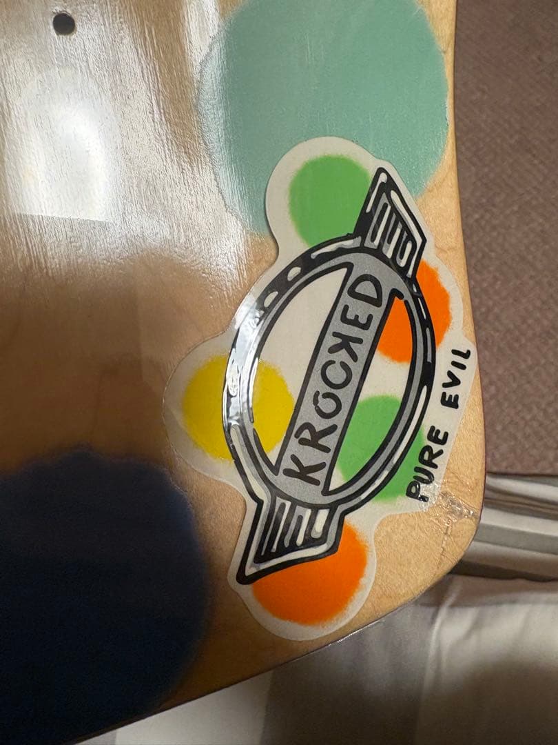 スケートボード Krooked mark gonzales Pure Evil Beemer