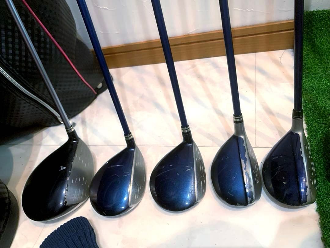 豪華　ダンロップ　ゼクシオ　レディースゴルフクラブ 本格フルセット　優しい