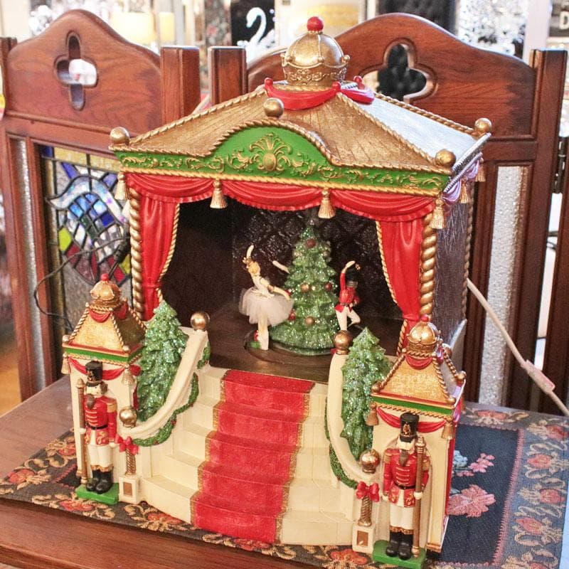 ナッツクラッカーシアターオルゴール クリスマス オーナメント 125-222