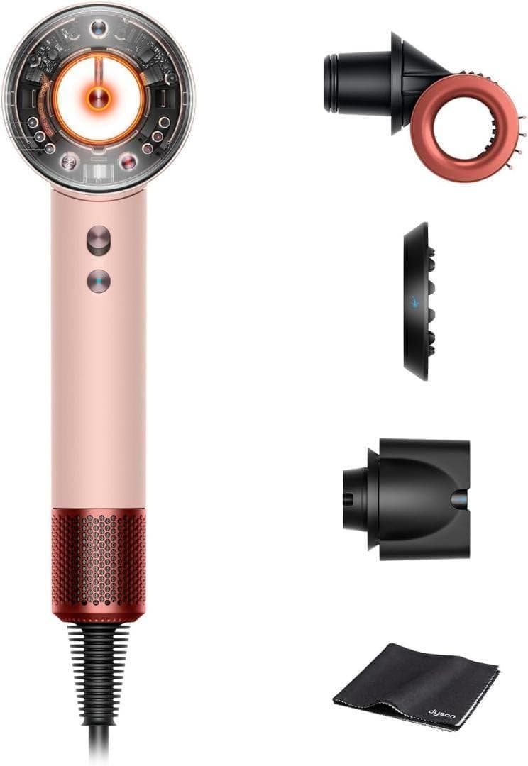 【新品未使用】ダイソン ドライヤー さくらチェリー限定色 HD16 KP AM