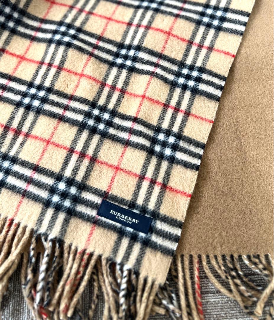 nanaBURBERRY バーバリー チェック柄ウールブランケット