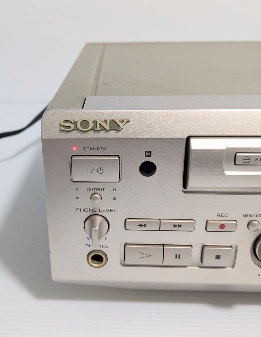 SONY MDS-W1 MDデッキ　ソニー　ダブルMDデッキ