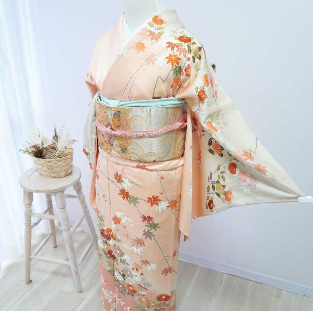 訪問着 フルセットa393D 七五三　入学式　お宮参り　結婚式