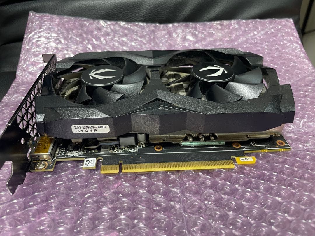 グラフィックボード・グラボ・ビデオカード ZOTAC GEFORCE GTX 1660 Ti 6GB