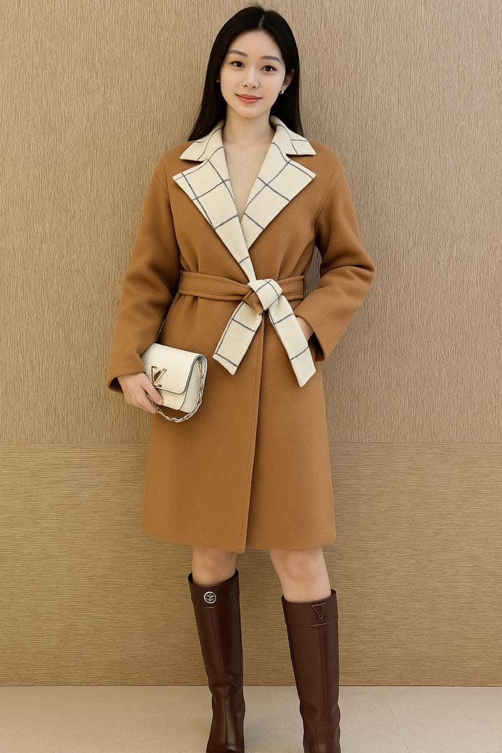 ゆー様 LOUISVUITTON ヴィトン　ダブルフェイス リバーシブル　コート