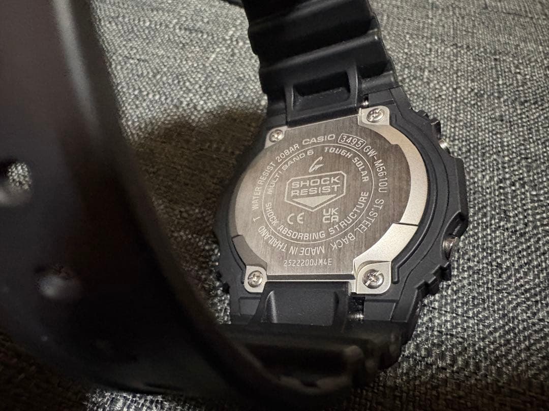 G-SHOCK GW-M5610U-1BJF ソーラー電波 美品 箱あり