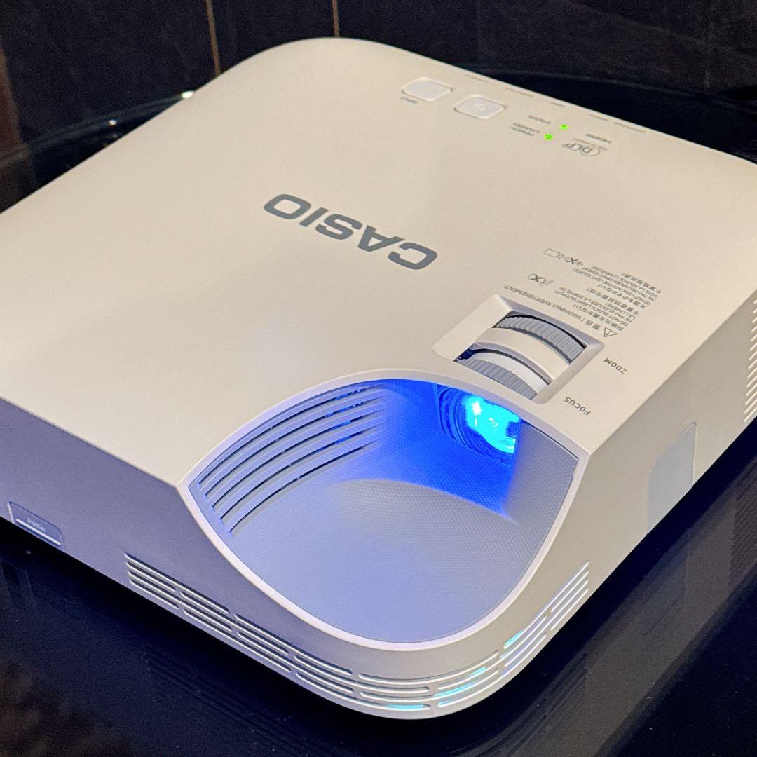 【美品・使用95時間】CASIO XJ-V1 DLPプロジェクター 水銀ゼロ