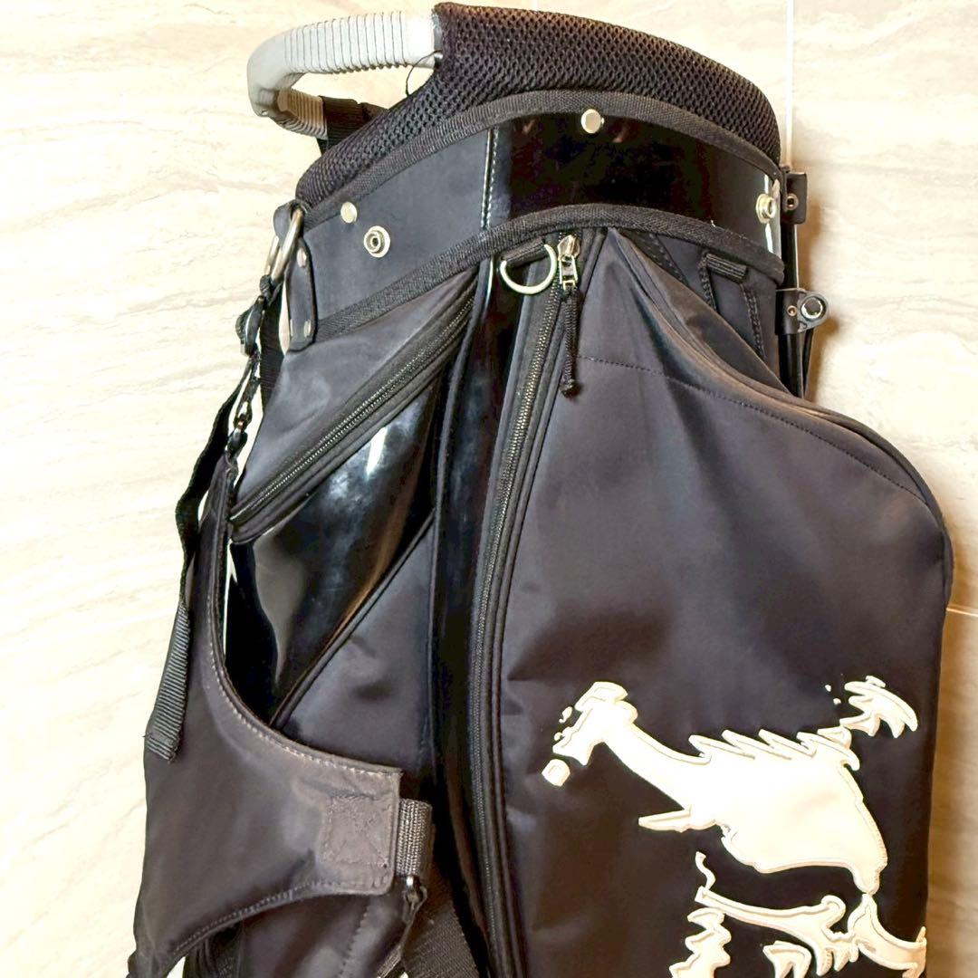 【美品】OAKLEY SKULL キャディバッグ　9.0型