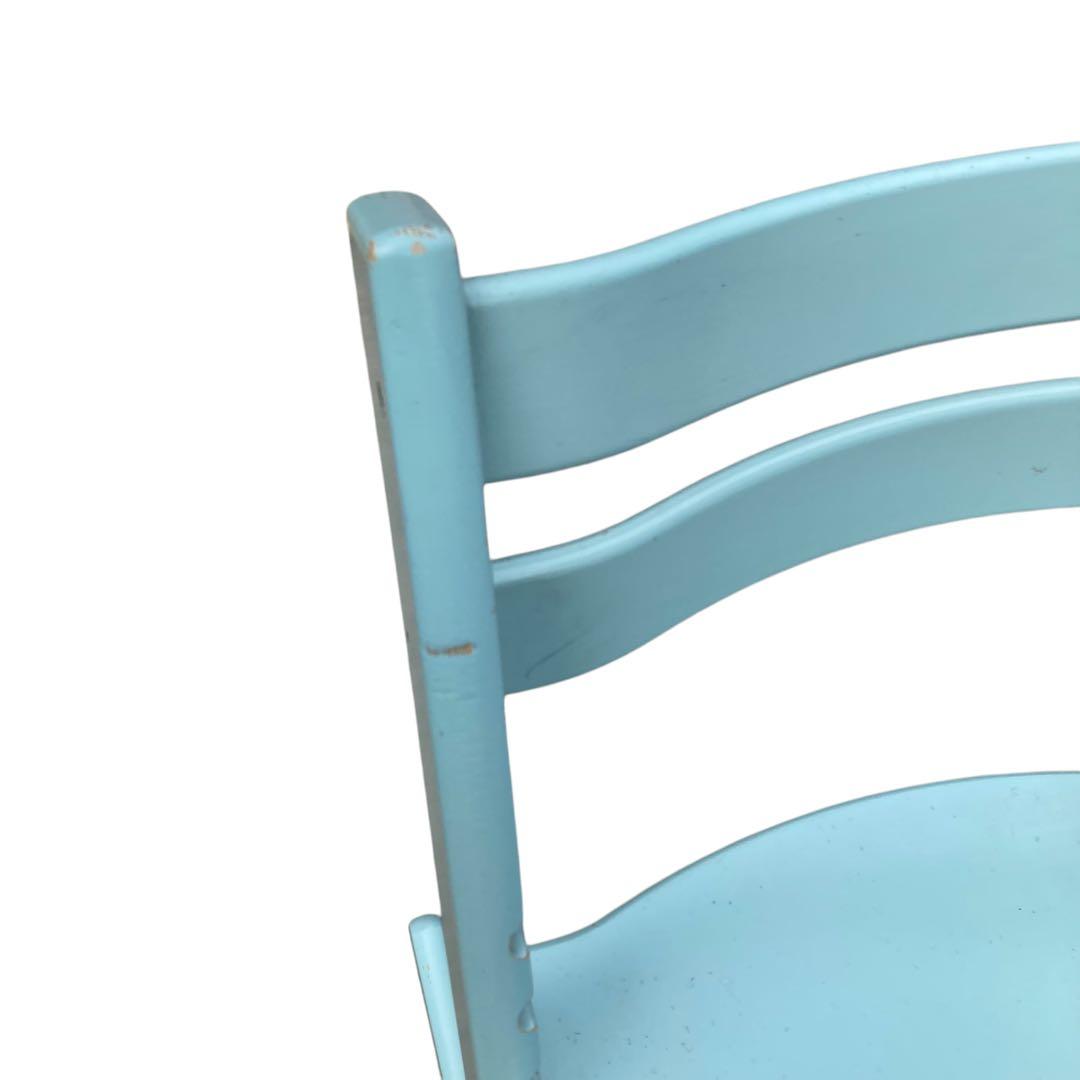 ストッケ　トリップトラップ　ターコイズ　ブルー　シリアルナンバー4