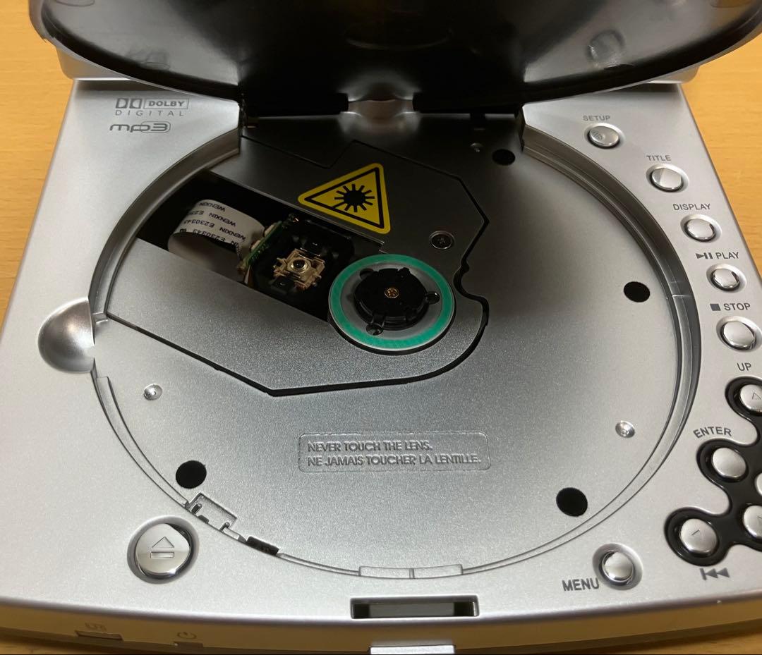 【KATZ】ポータブルDVDプレーヤー KC-DVD6200 通電確認済