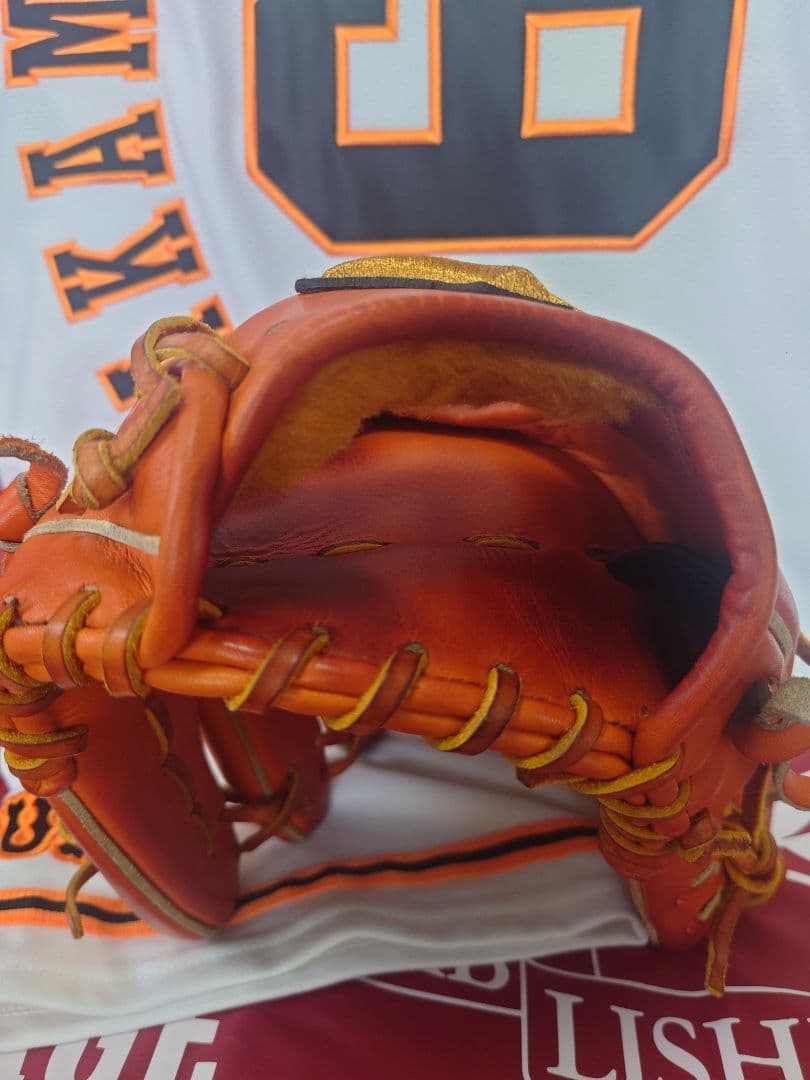 ジ*コ様 ミズノプロ　限定皮革 テネイシャスプロエリートレザー　硬式グローブ　内