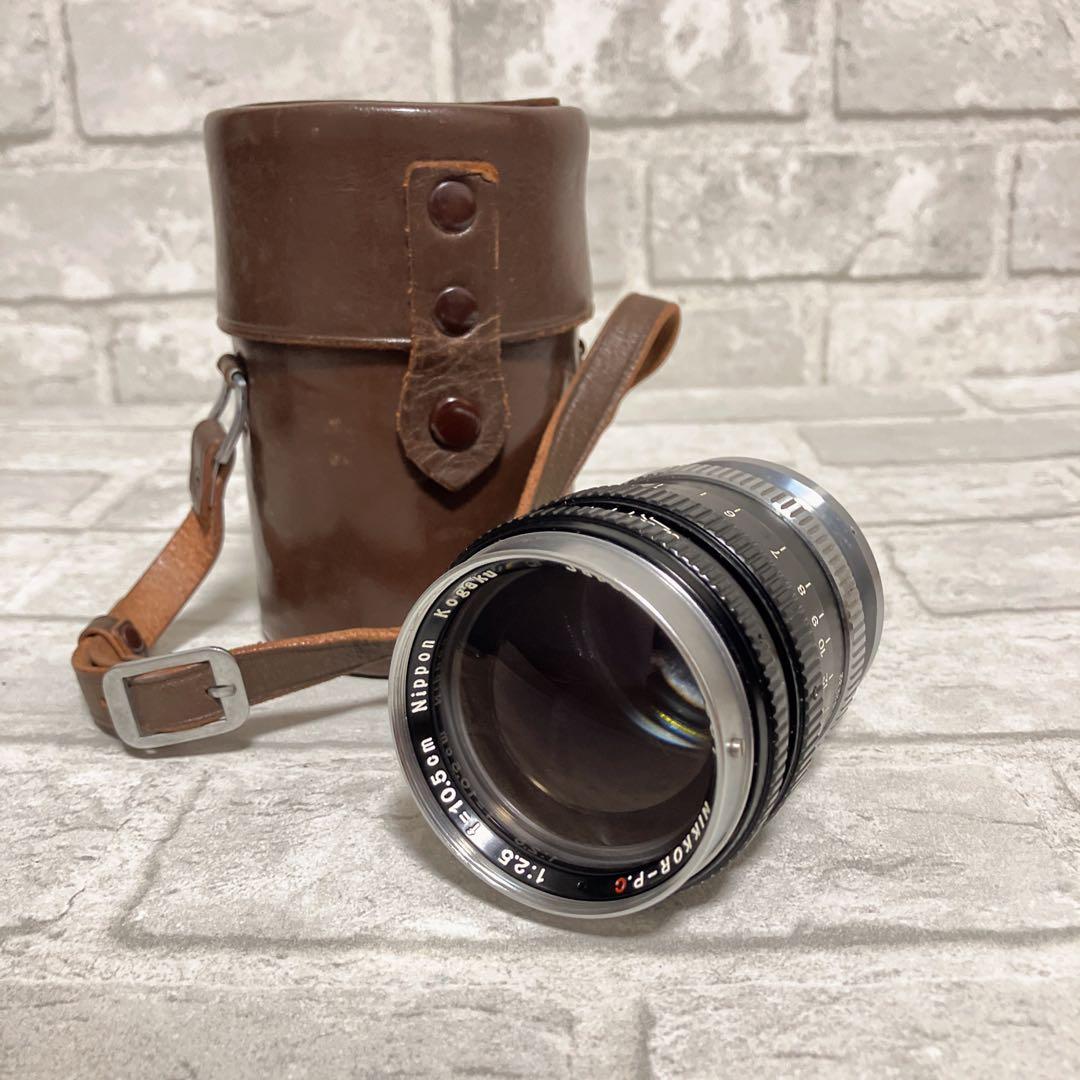 Nikon ニコン NIKKOR-P.C 1:2.5 f=10.5cm レンズ