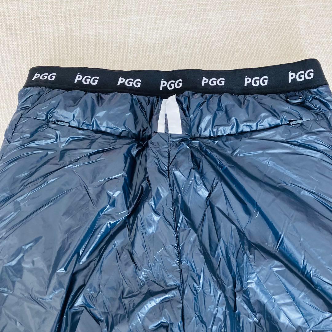 【美品】PGG ハイブリッドパンツ GOLF ゴルフ ネイビー 5 L