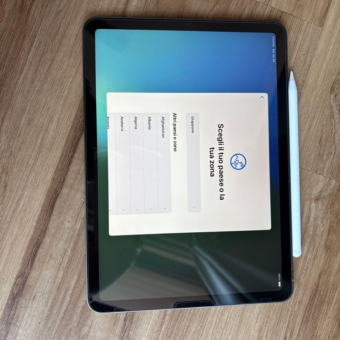 Apple iPad 本体 第4世代　グレー Apple Pencil付き