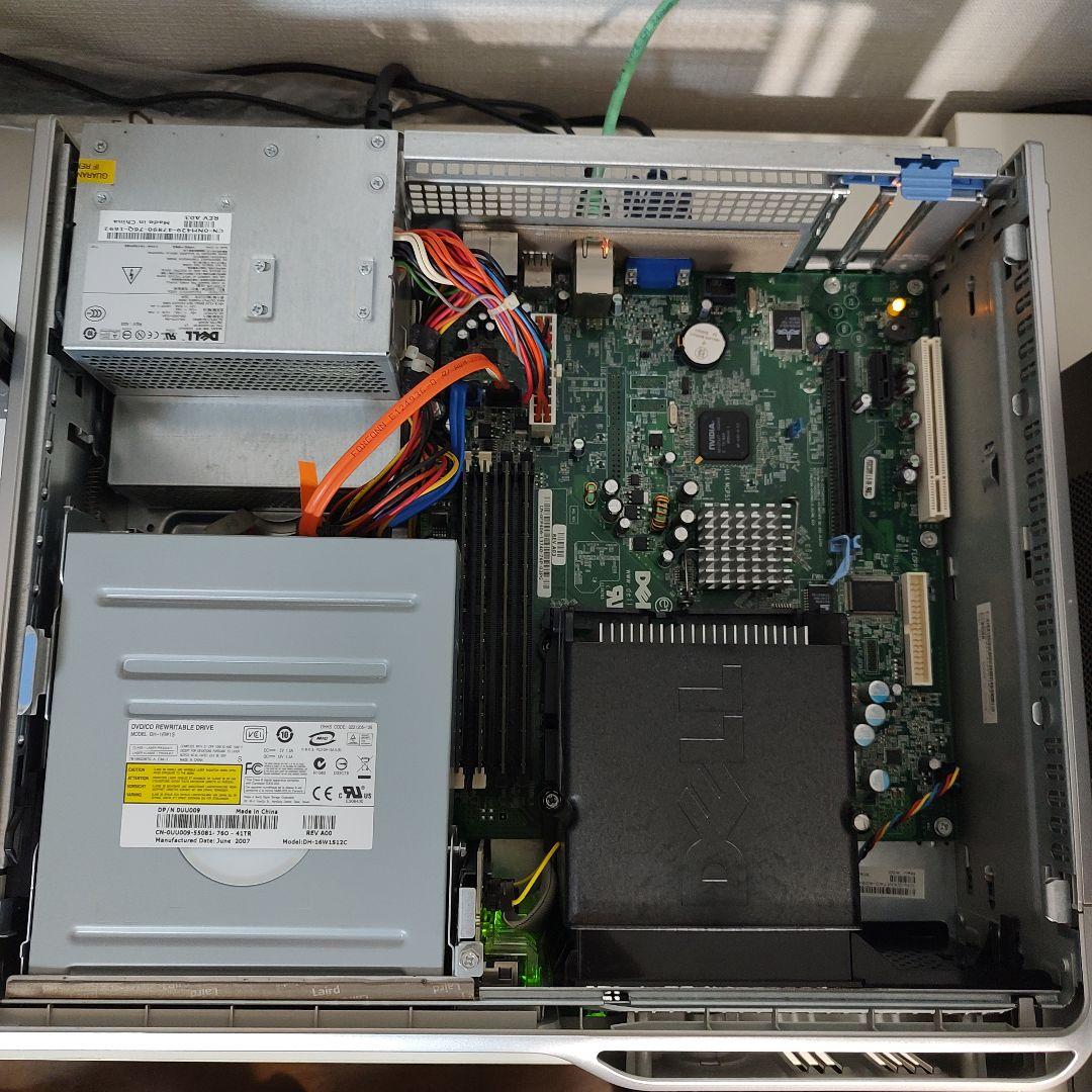 【美品】DELL DIMENSION 521据置型PC+24インチモニターセット