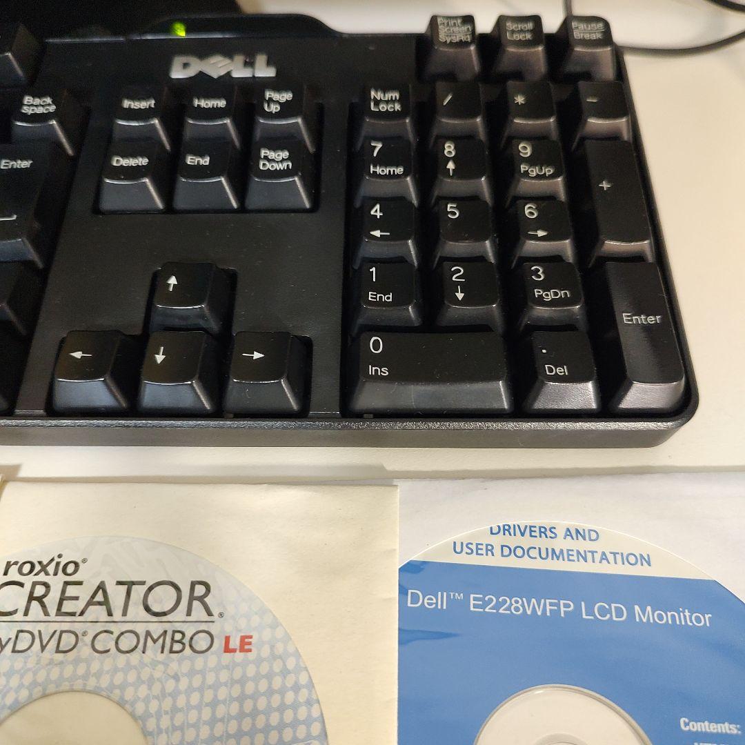 【美品】DELL DIMENSION 521据置型PC+24インチモニターセット