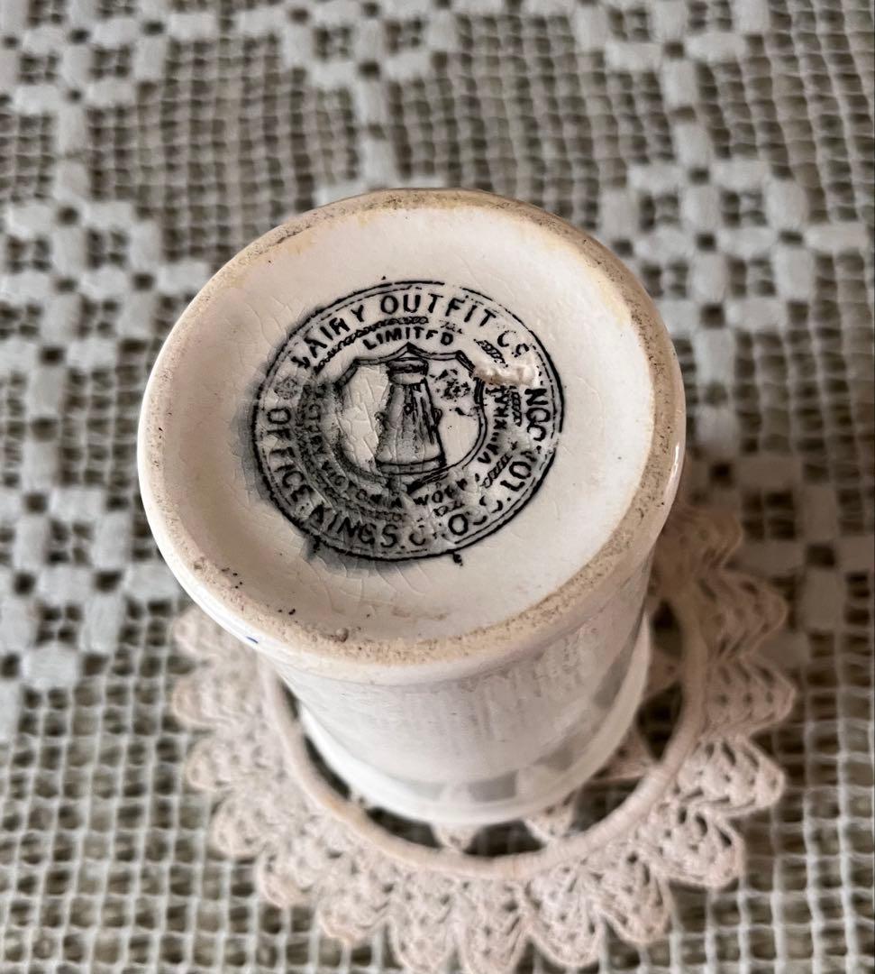 イギリスアンティーク レア クロテッドクリームミニ 黒