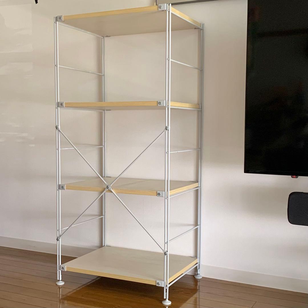 無印良品　スチールユニットシェルフ　120cm