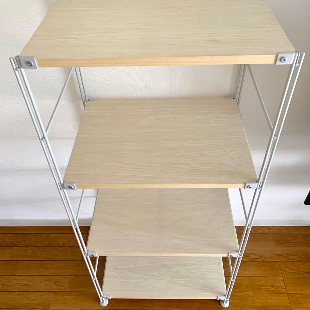 無印良品　スチールユニットシェルフ　120cm