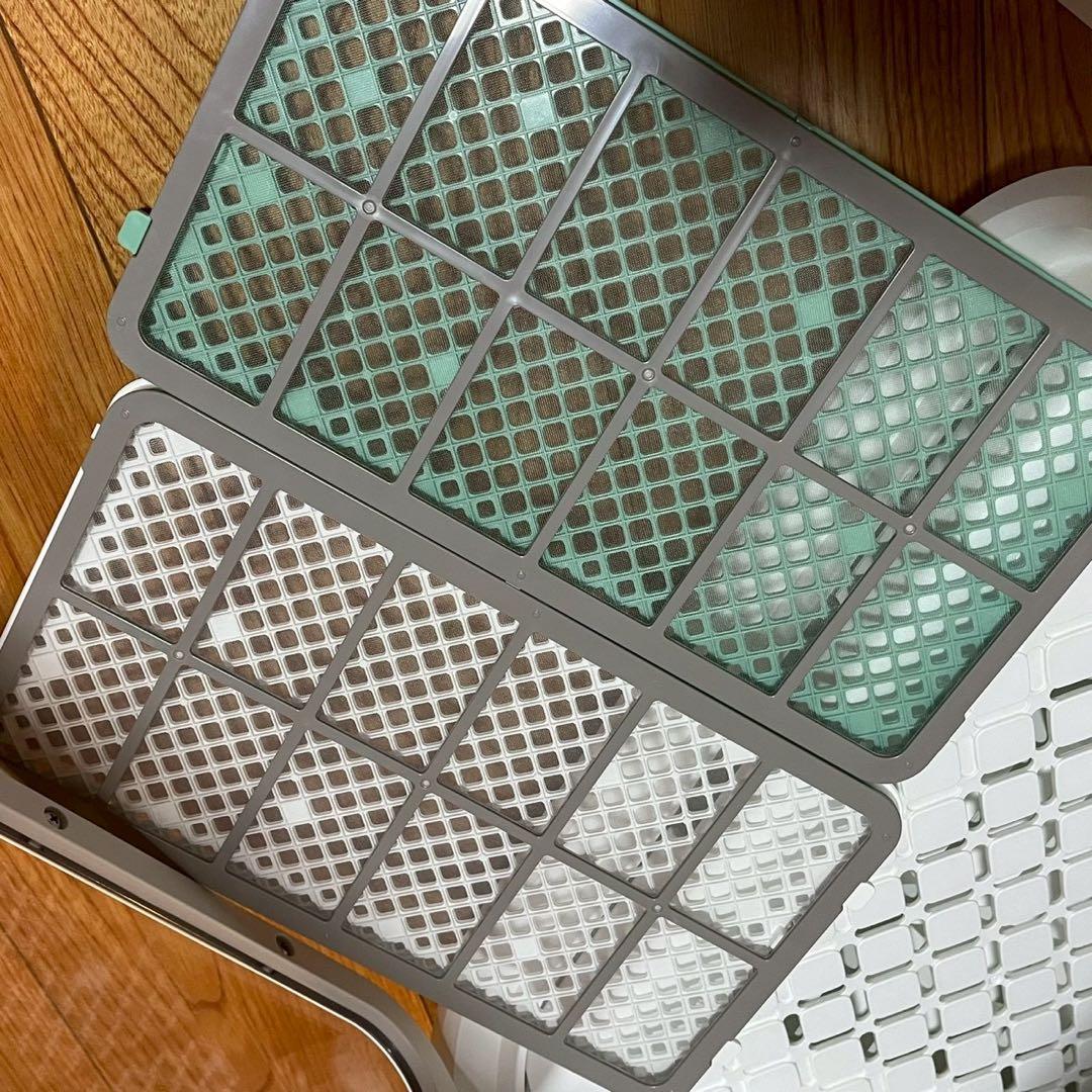 特価【中古美品】nelloペットドライルームエアシャワーPD-B10-M ミント