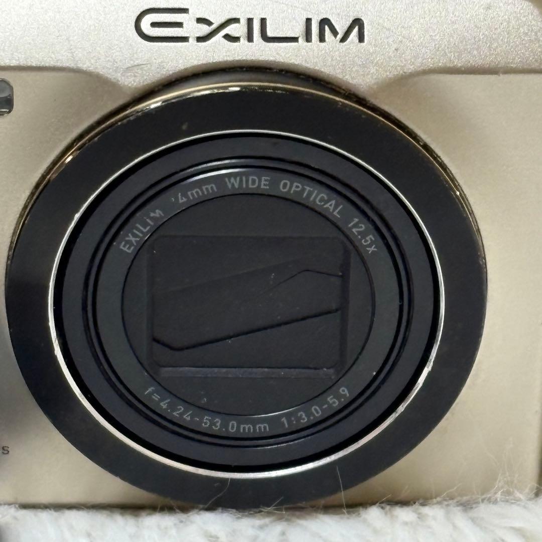 CASIO カメラ　エクシリム　EX-ZR300 ゴールド コンデジ　動作品